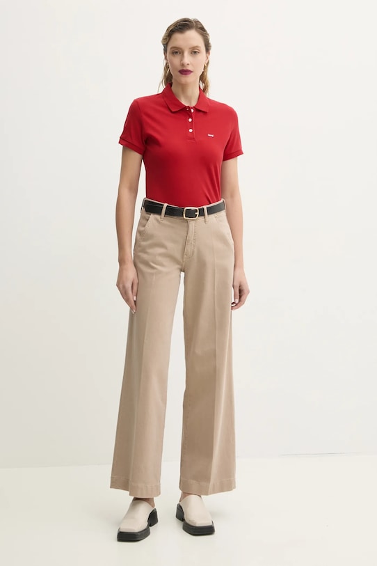 Levi's poló 52599 piros SS25