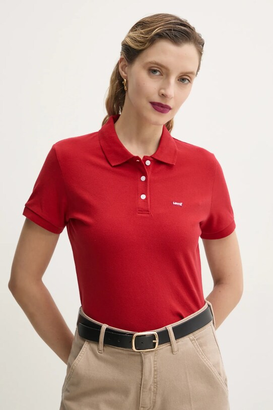 Levi's polo rosso 52599