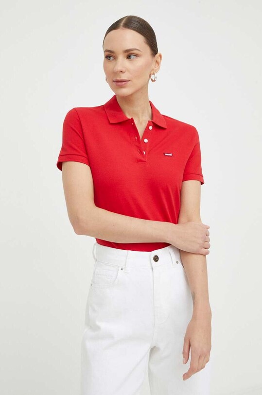 Levi's tricou polo rosu 52599