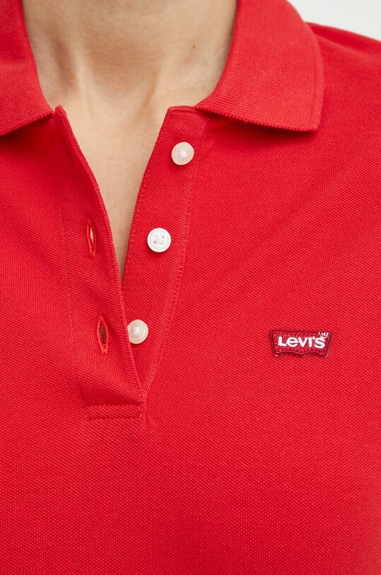 Levi's tricou polo 52599 rosu