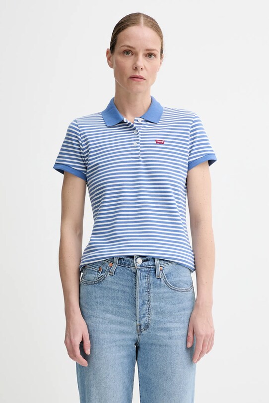 Polo tričko Levi's regular fialová 52599