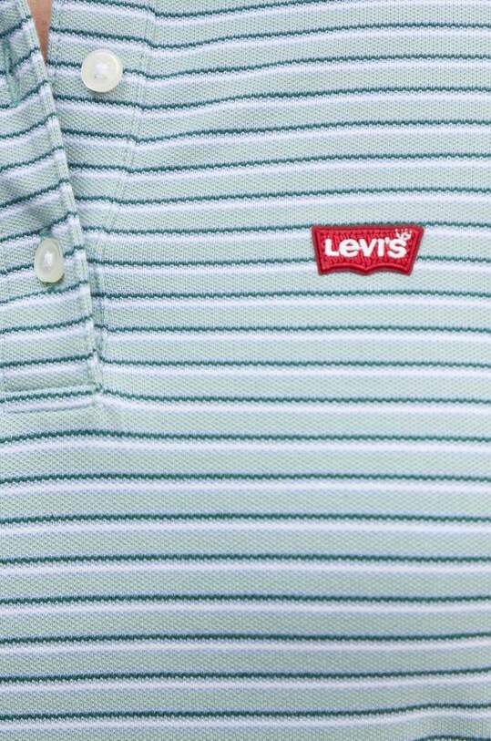Levi's tricou polo 52599 verde