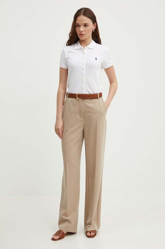 Поло Polo Ralph Lauren 211939272 білий SS25