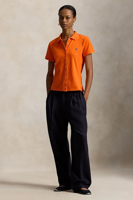 Odzież Polo Ralph Lauren polo 211939272 pomarańczowy