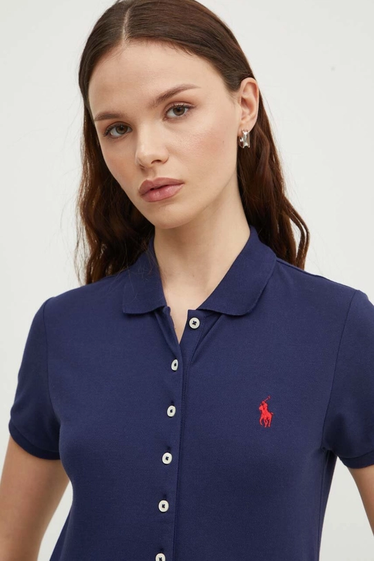 Polo tričko Polo Ralph Lauren tmavomodrá 211939272