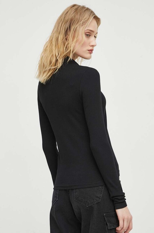 Îmbrăcăminte G-Star longsleeve din bumbac D24513.D527 negru