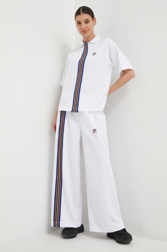 Fila poló TW411141 fehér SS24