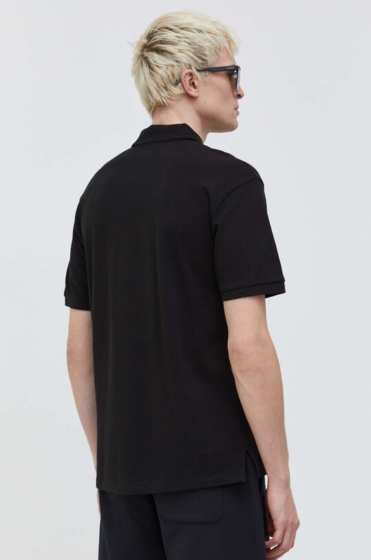 Odzież HUGO polo bawełniane 50504559 czarny