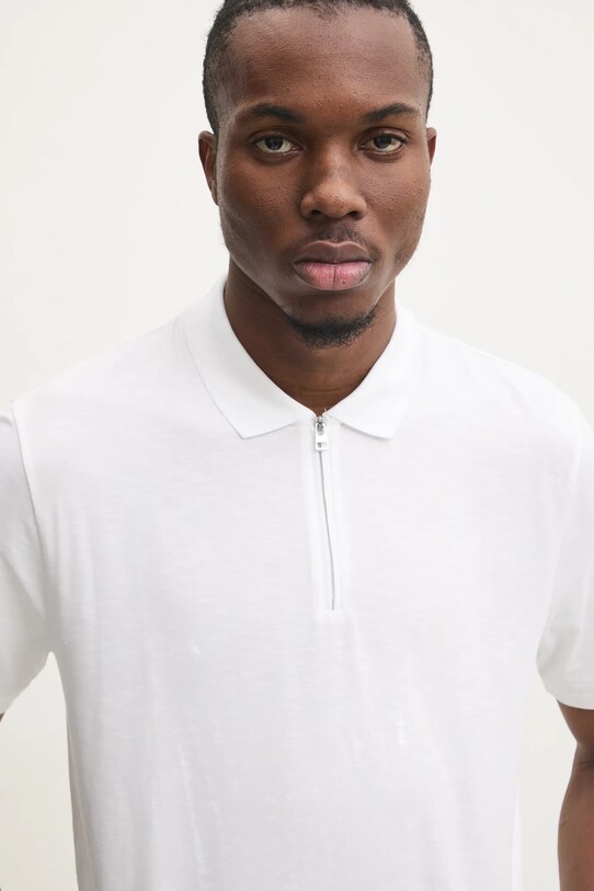 HUGO tricou polo alb 50496003