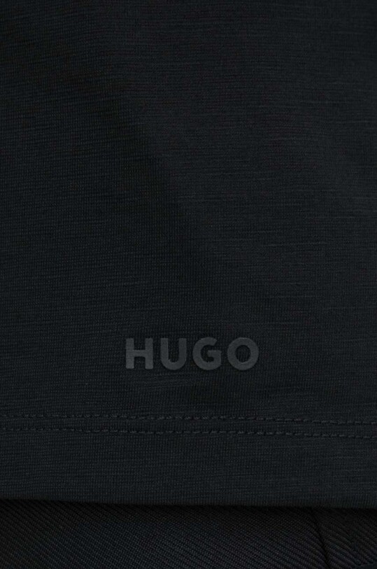 HUGO tricou polo negru 50496003