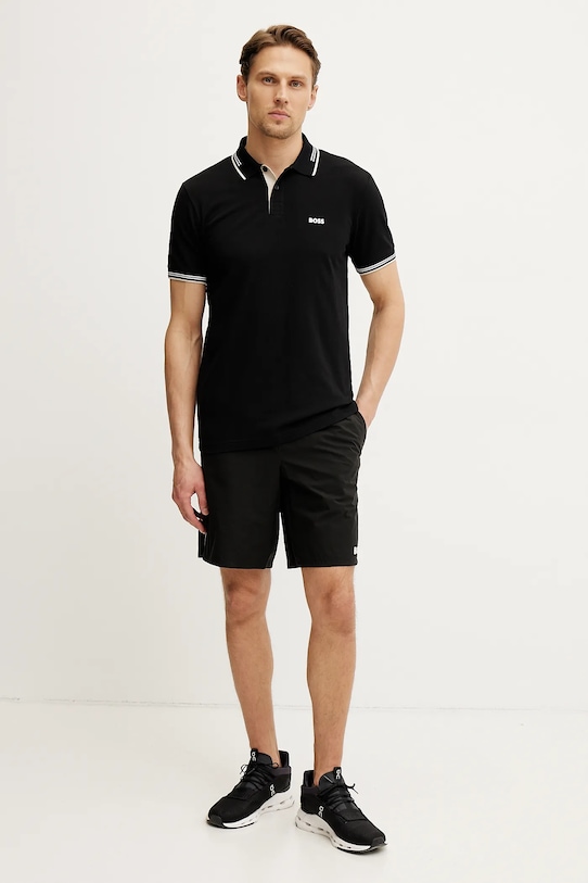 Поло BOSS Green Paul 50506193 чёрный AA00