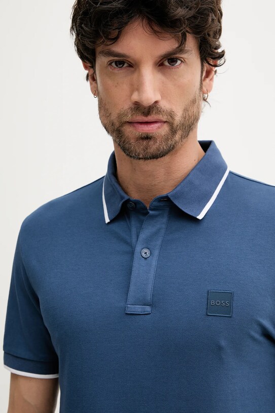 Îmbrăcăminte BOSS Orange tricou polo 50507699 albastru