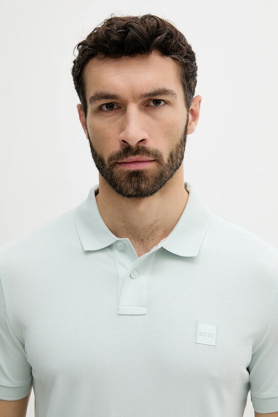 Îmbrăcăminte BOSS Orange tricou polo 50507803 turcoaz