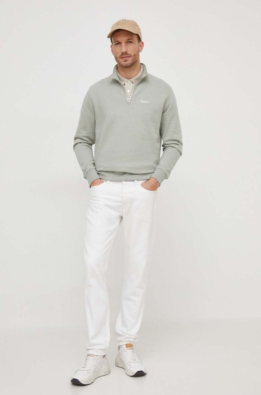 Polo tričko BOSS Orange 50507803 zelená NC00