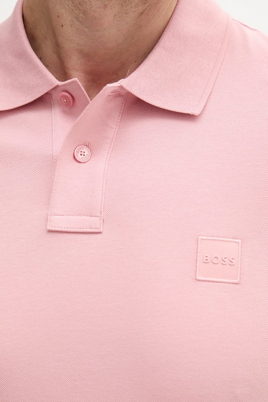 Поло BOSS Orange Passenger рожевий 50507803