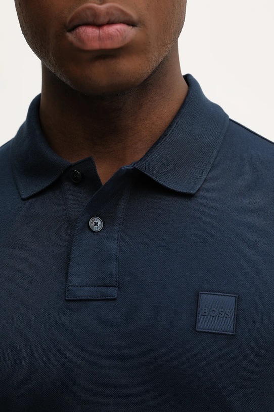 Поло BOSS Orange Passenger 50507803 бирюзовый