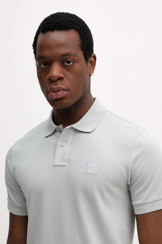 BOSS Orange polo Passenger zielony 50507803