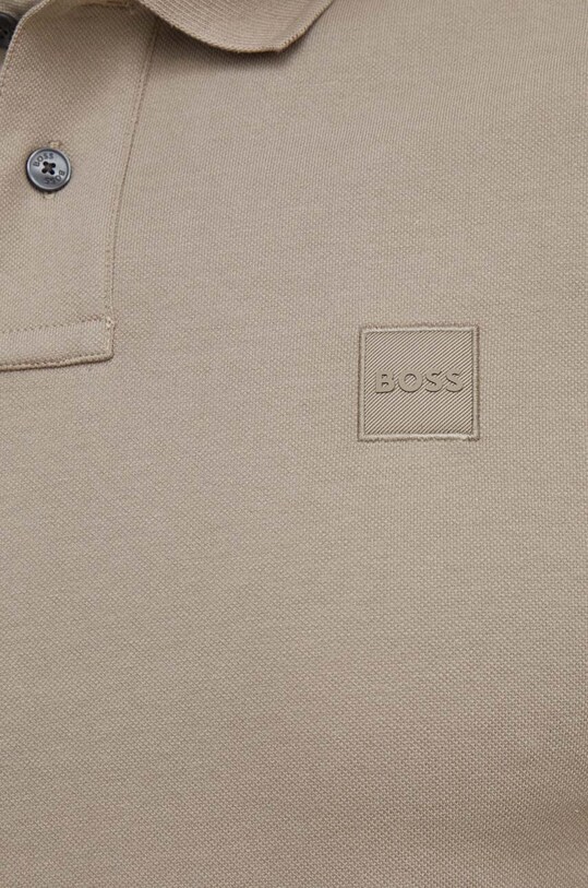 BOSS Orange polo beżowy 50507803