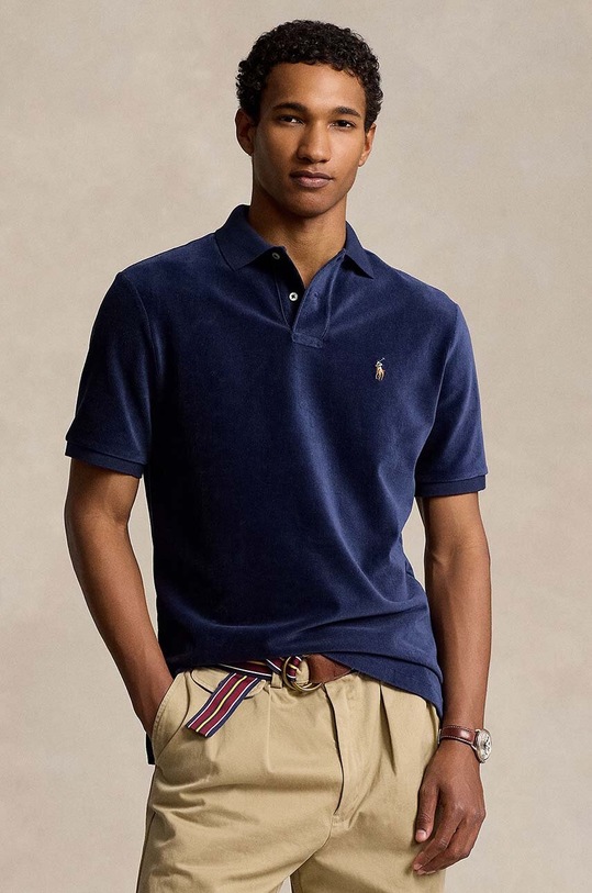 Polo Ralph Lauren poló regular sötétkék 710909633