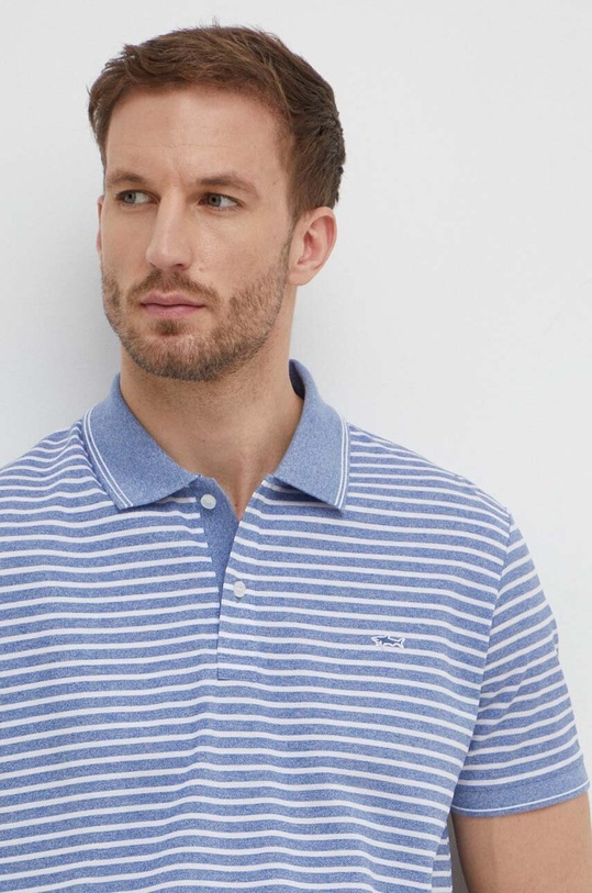 Odzież Paul&Shark polo bawełniane 24411236 biały