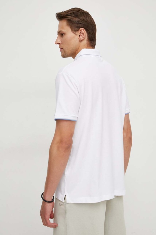 Odzież Paul&Shark polo bawełniane 24411259 biały