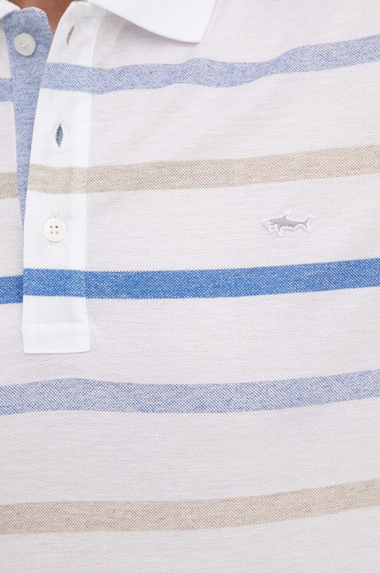 Paul&Shark polo bawełniane 24411269 biały