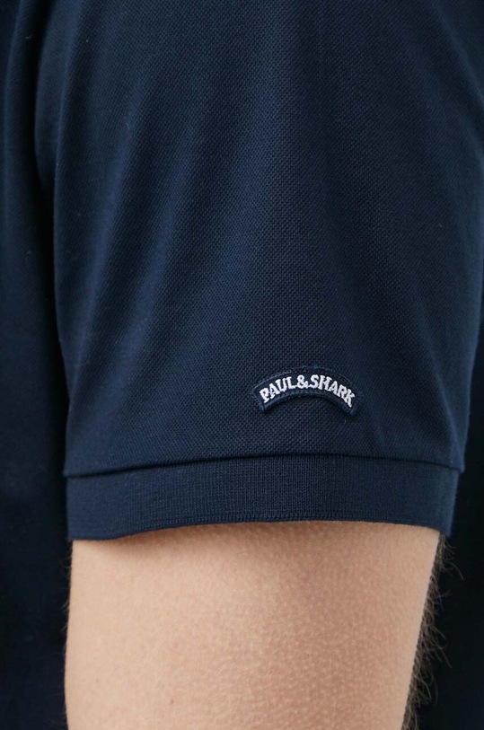 Paul&Shark polo bawełniane 24411322 granatowy