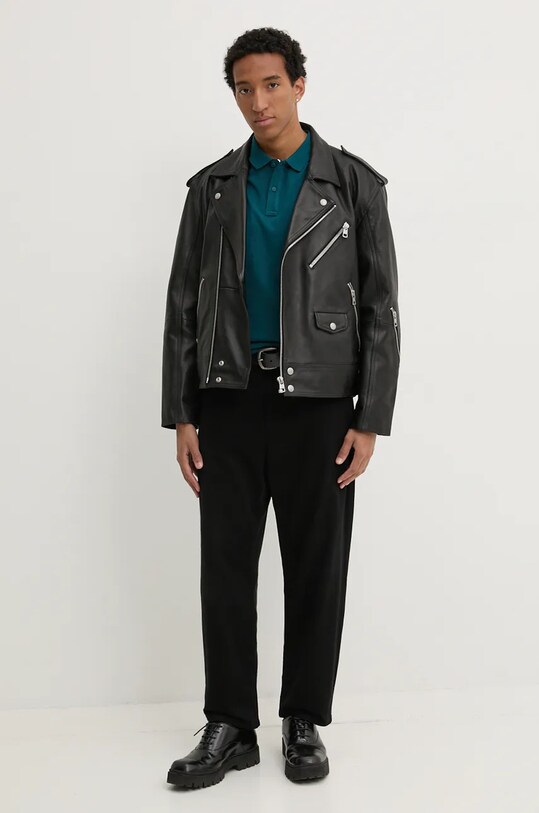 Хлопковое поло Tommy Jeans DM0DM18312 бирюзовый AW24
