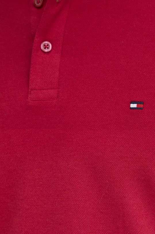 Tommy Hilfiger tricou polo MW0MW33585 burgundia