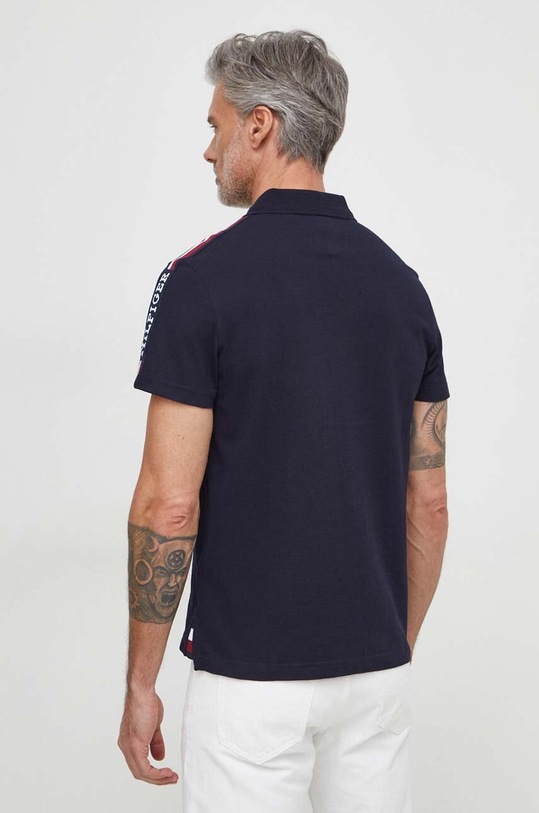 Ruházat Tommy Hilfiger pamut póló MW0MW33591 sötétkék