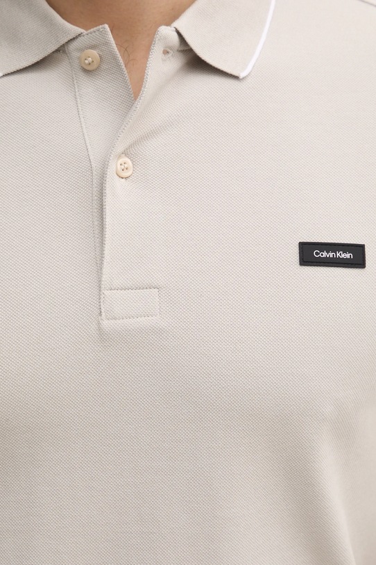 Polo majica Calvin Klein K10K112751 bež