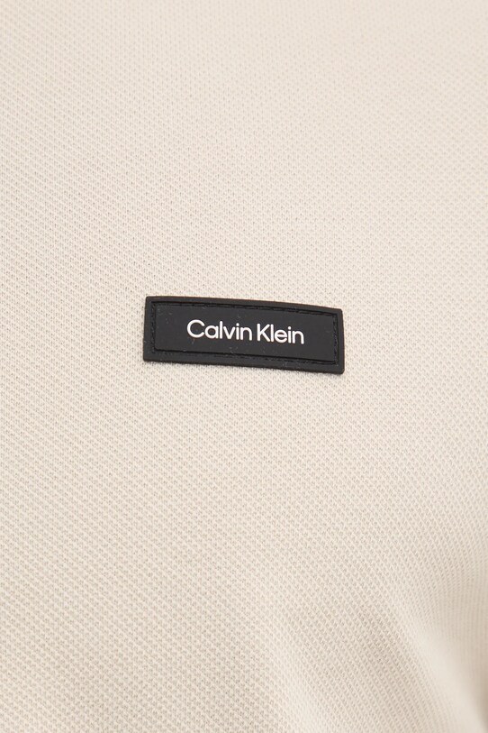 Πόλο Calvin Klein K10K112751 μπεζ