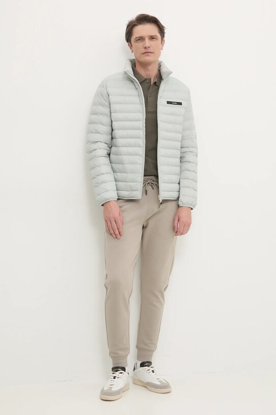 Polo tričko Calvin Klein K10K112751 zelená SS25