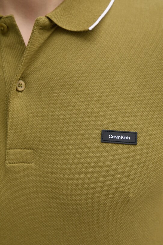 Polo tričko Calvin Klein K10K112751 zelená
