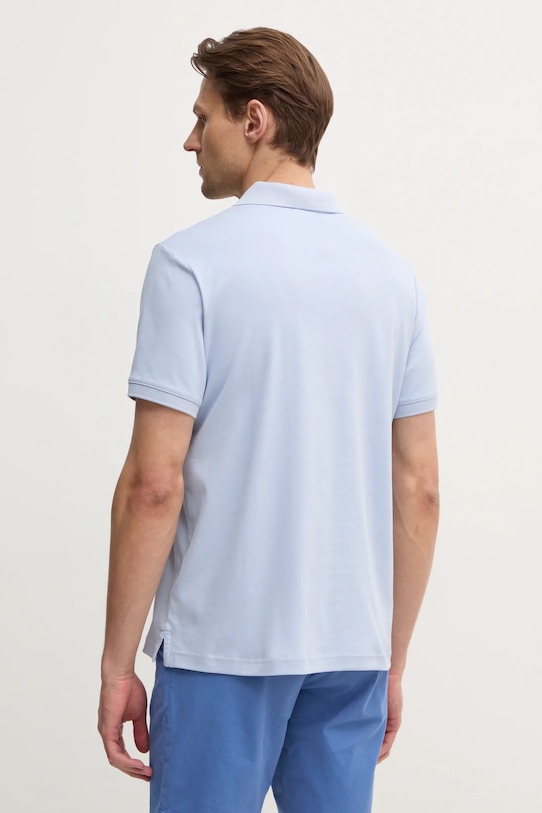 Одежда Хлопковое поло Calvin Klein K10K112754 голубой