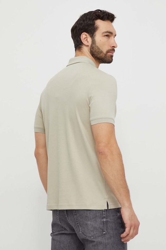 Ρούχα Βαμβακερό μπλουζάκι πόλο Calvin Klein K10K112754 πράσινο