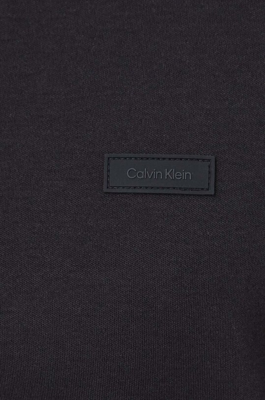 Хлопковое поло Calvin Klein K10K112754 чёрный