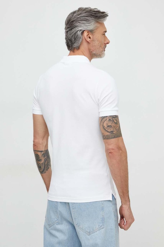 Calvin Klein Jeans tricou polo J30J325269 alb AW24