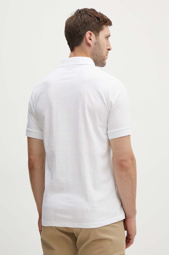 Îmbrăcăminte Karl Lagerfeld polo de bumbac 541224.745082 alb