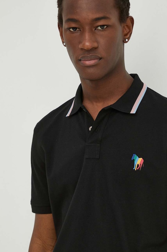 PS Paul Smith polo czarny M2R.151LE.M21511