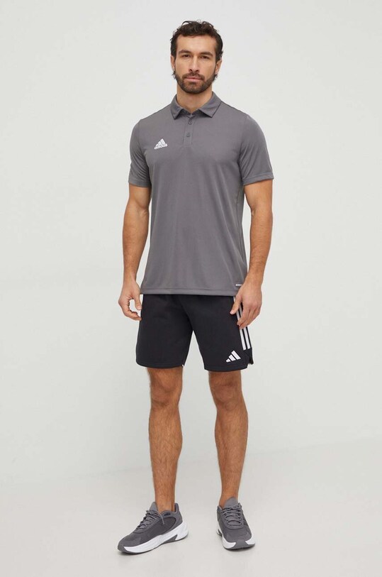 adidas Performance polo de antrenament Entrada 22 H57486 gri SS24