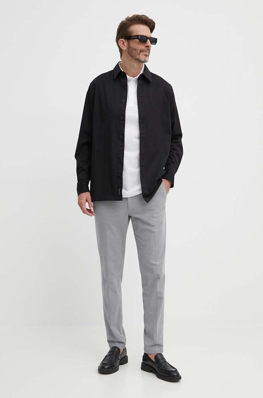 Joop! polo bawełniane Pacey 30036120 biały SS24