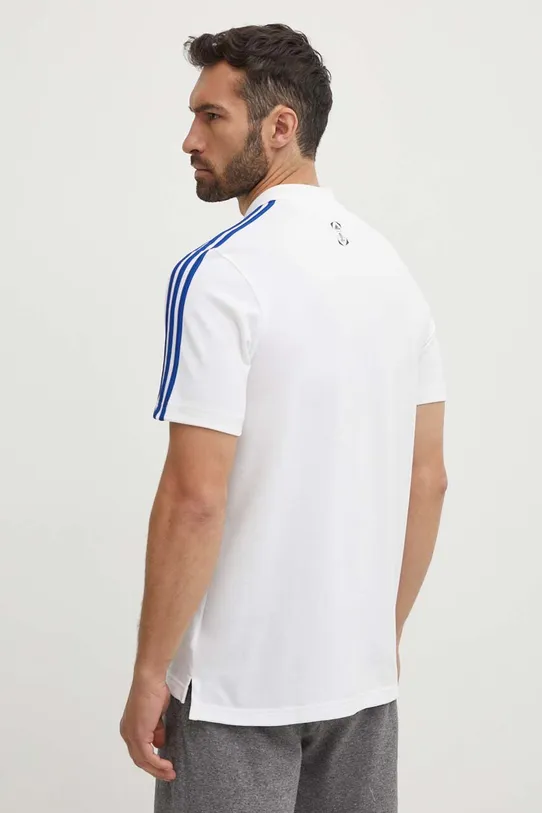 Odzież adidas Performance polo treningowe Euro 2024 IT9289 biały