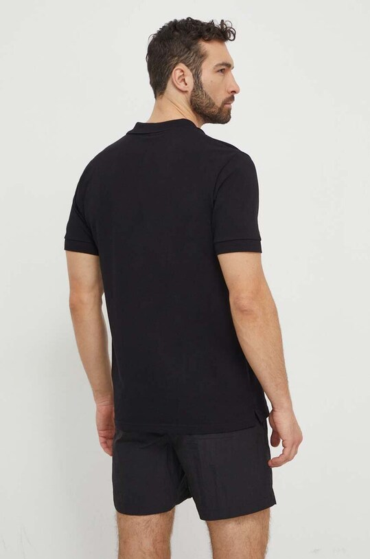 Одежда Пляжное поло из хлопка Moschino Underwear 1602.9309 чёрный