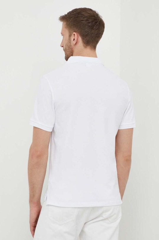 Odzież Pepe Jeans polo bawełniane NEW OLIVER GD PM542099 biały