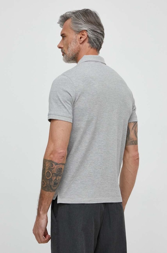 Odzież Pepe Jeans polo bawełniane NEW OLIVER GD PM542099 szary