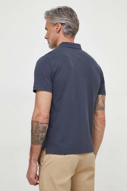 Îmbrăcăminte Pepe Jeans polo de bumbac PM542099 bleumarin