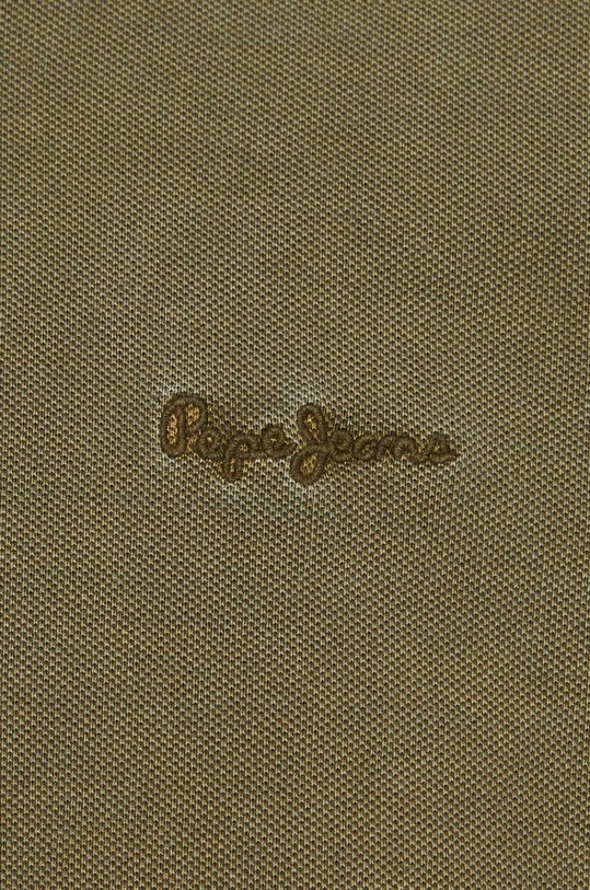 Pepe Jeans polo de bumbac verde PM542099