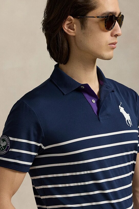 Поло Polo Ralph Lauren тёмно-синий 710950178