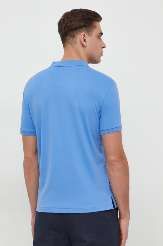Odzież Polo Ralph Lauren polo bawełniane 710704319 niebieski